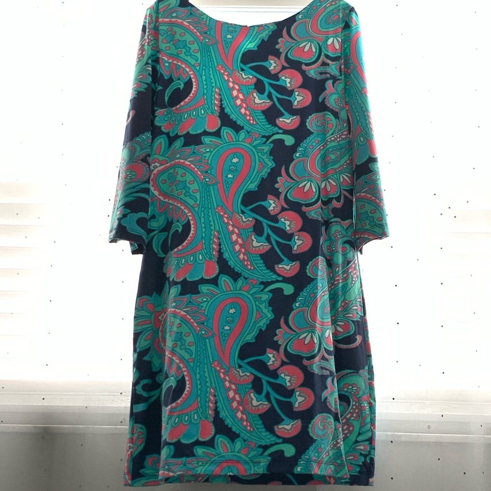 Britt by Britt Ryan Paisley Print Resort Wear Dress